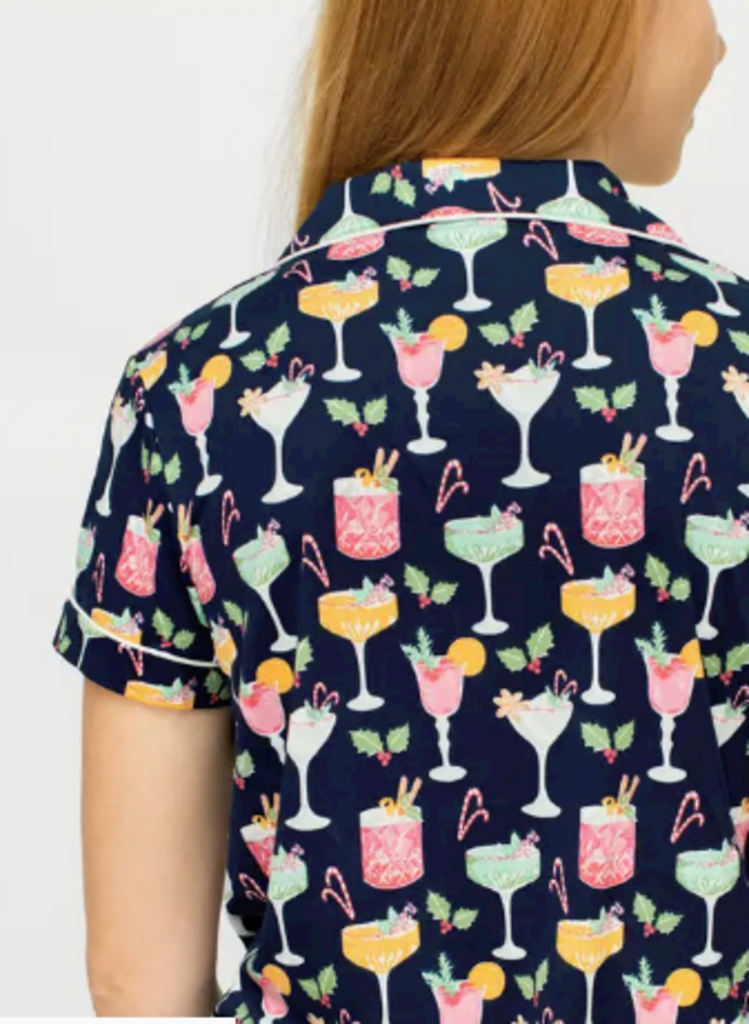 The Royal Standard Fizz the Season Short Sleeve Sleep Shirt