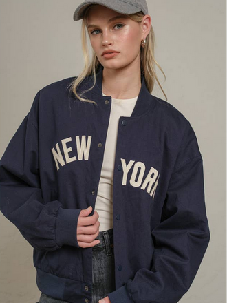 Raisonnel New York Patchwork Varsity Jacket