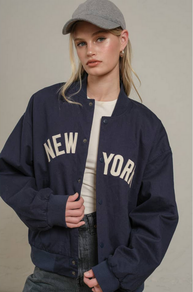 Raisonnel New York Patchwork Varsity Jacket