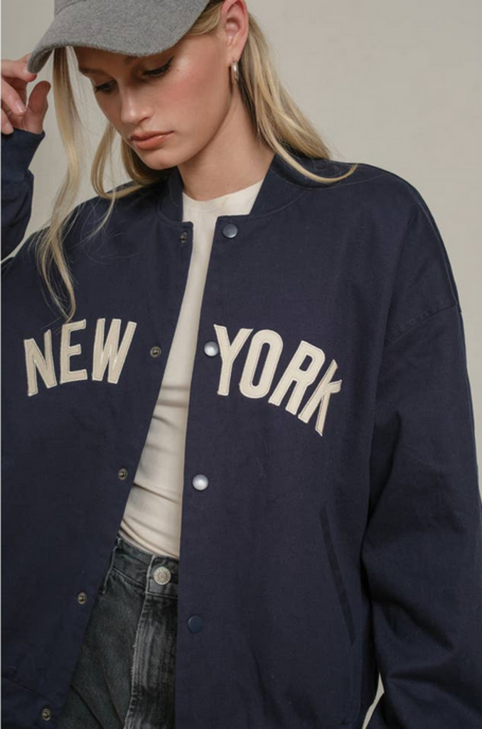 Raisonnel New York Patchwork Varsity Jacket