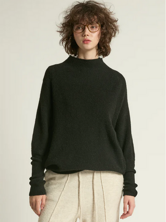 Look By M Mockneck Batwing Sleeves Sweater
