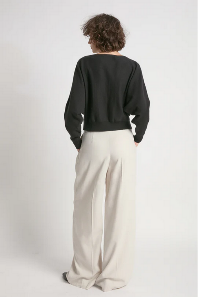 Look By M Aura Crop Sweater ONE SIZE