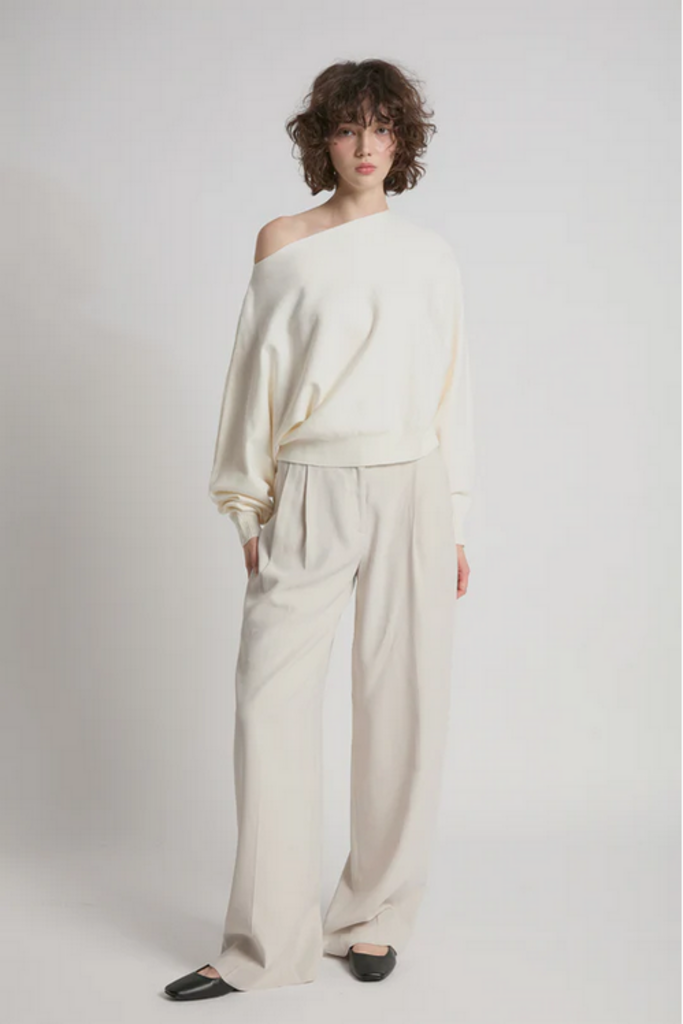 Look By M Aura Crop Sweater ONE SIZE