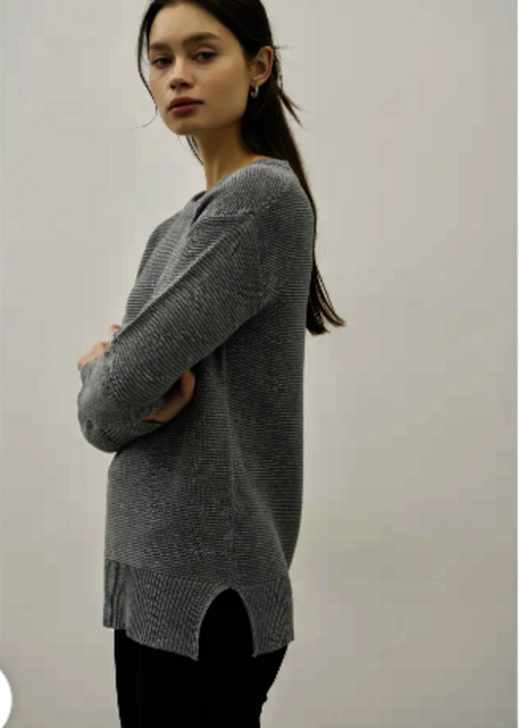 Be Cool Round Neck Boyfriend Fit Sweater