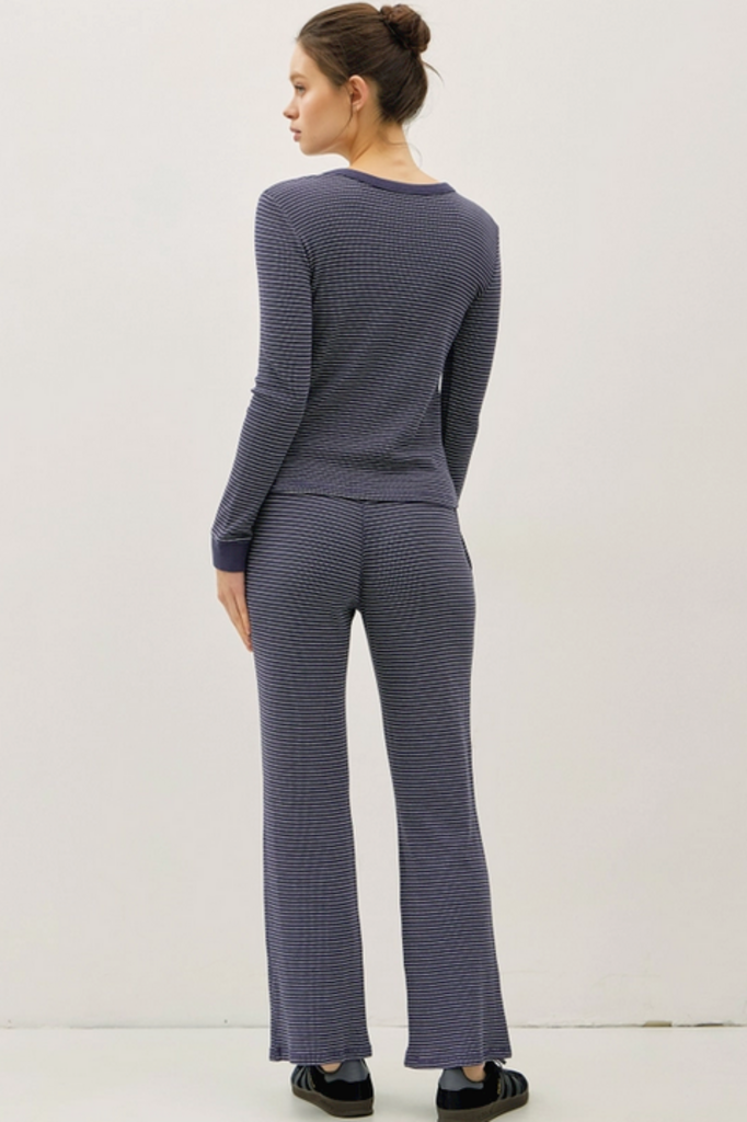 Be Cool Stitched Thermal Crew Neck Top