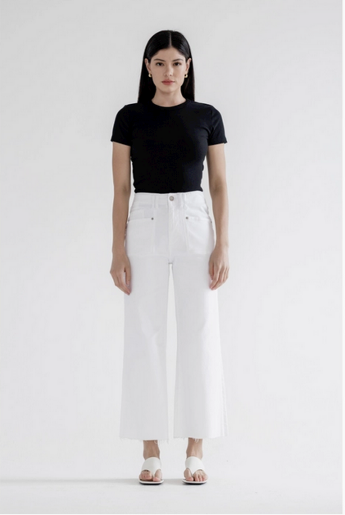 Mica Denim Super High Rise Wide Leg Pants
