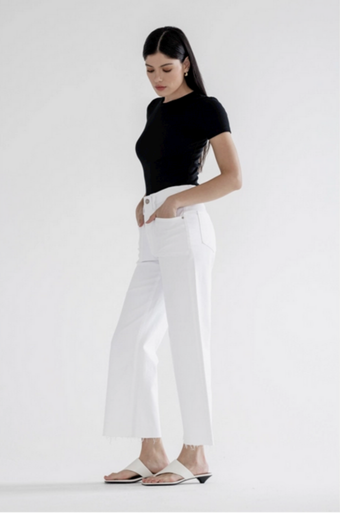 Mica Denim Super High Rise Wide Leg Pants