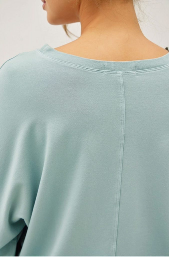 Be Cool Dolman Sleeve Buttery French Terry Top