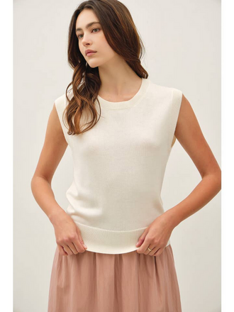 Be Cool Luxe Feel Sleeveless Sweater
