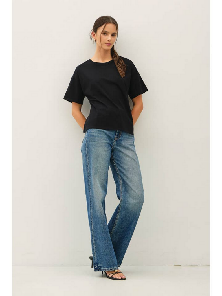 Be Cool Cotton Jersey Boxy Crop T-Shirts
