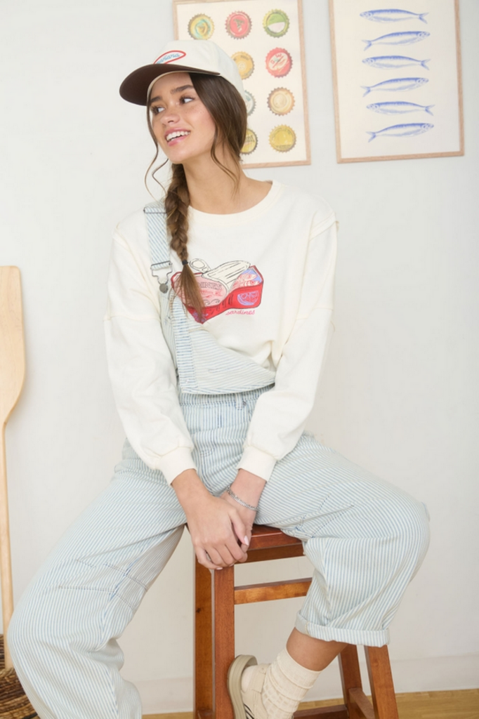 JOA Sardines French Terry Sweatshirt
