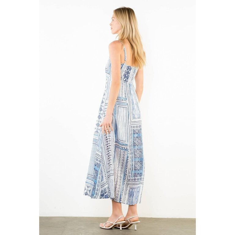 THML Thin Strap Midi Dress
