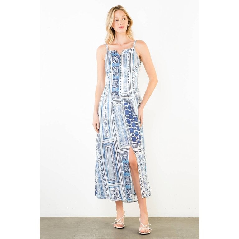 THML Thin Strap Midi Dress