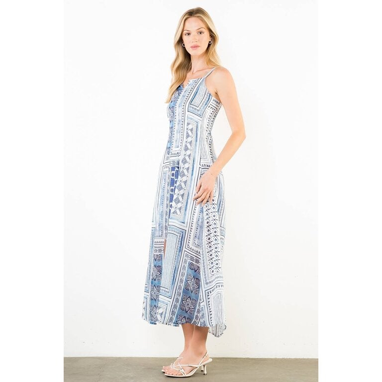 THML Thin Strap Midi Dress
