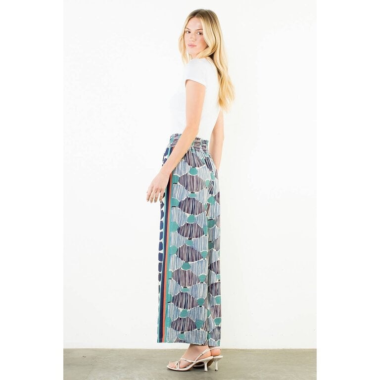 THML Loose Fit Patterned Pants