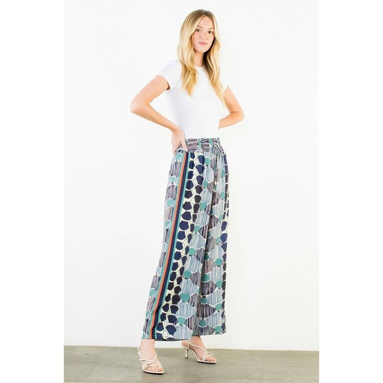 THML Loose Fit Patterned Pants