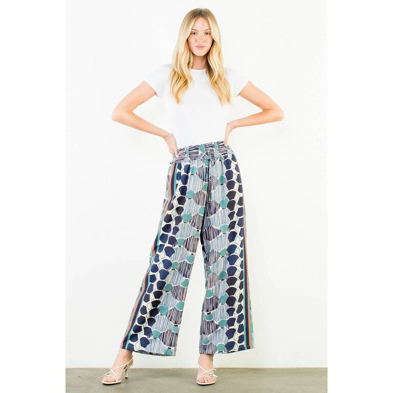 THML Loose Fit Patterned Pants