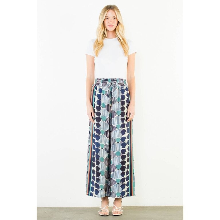 THML Loose Fit Patterned Pants