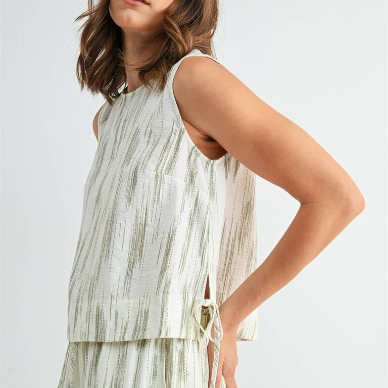 Fun2Fun Linen Sleeveless Top