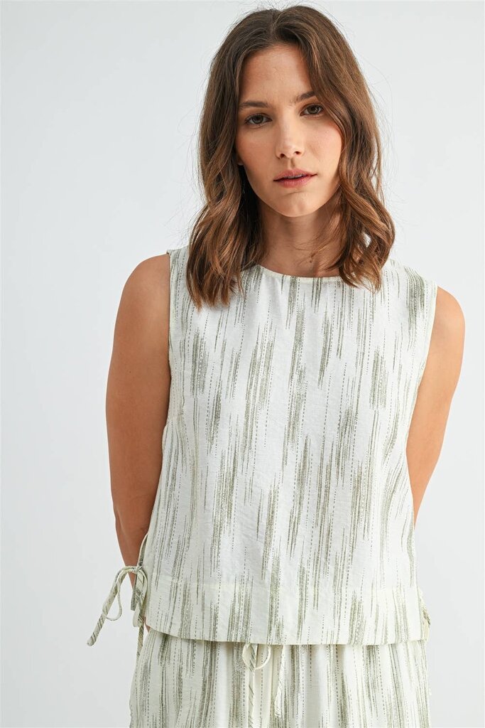 Fun2Fun Linen Sleeveless Top