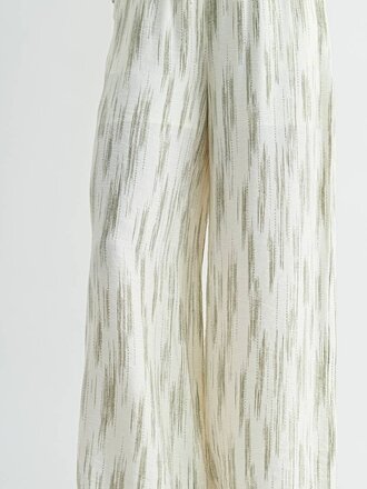 Fun2Fun Linen Drawstring Detail Pants