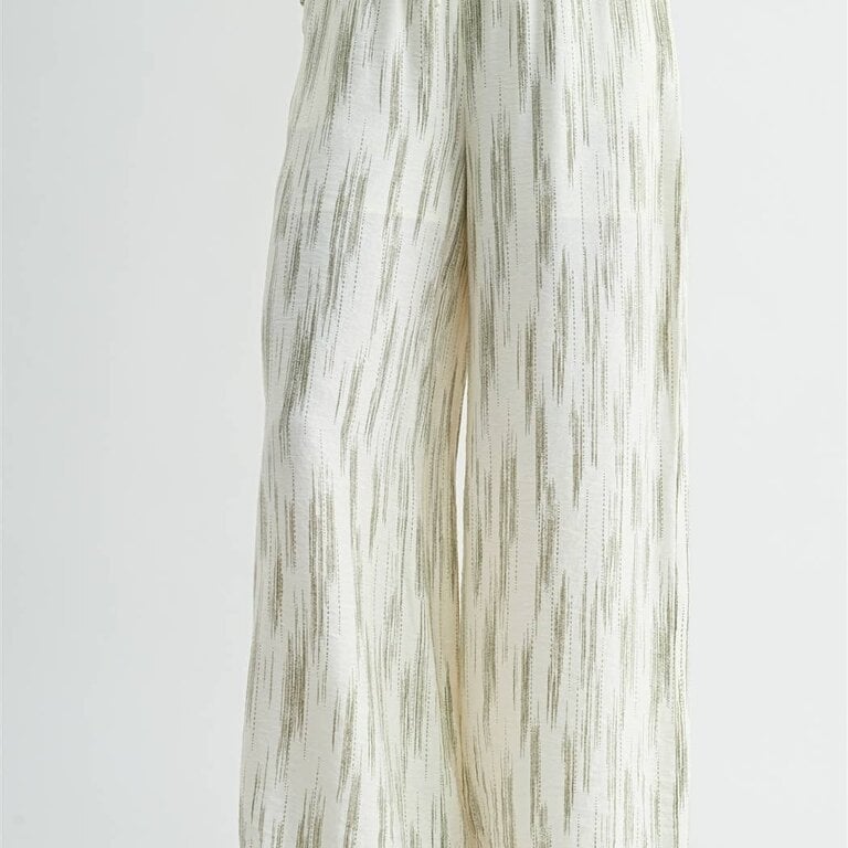 Fun2Fun Linen Drawstring Detail Pants