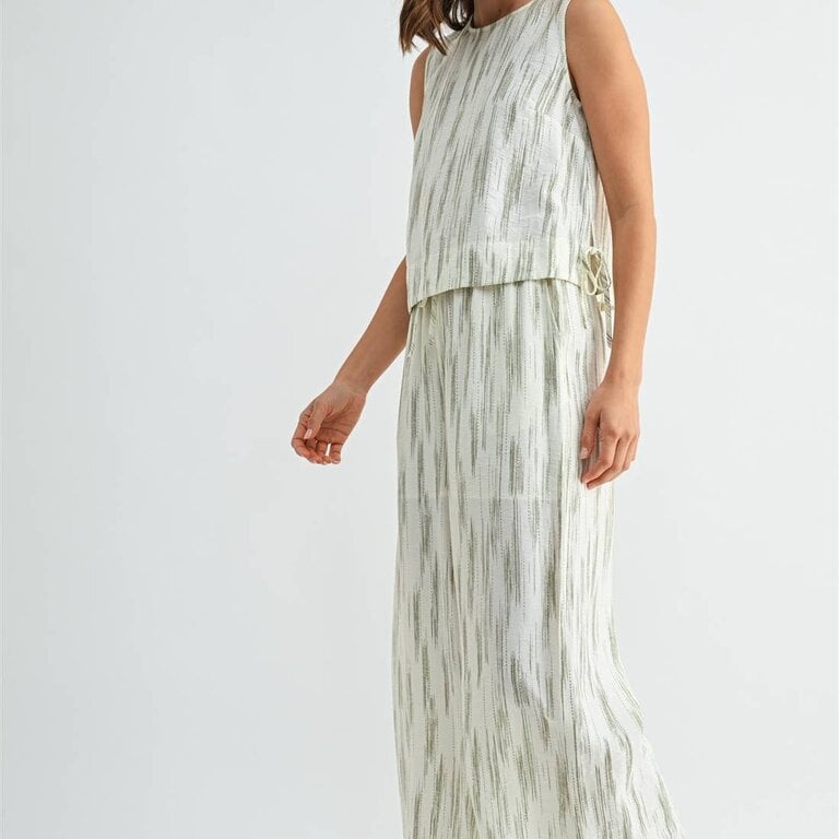 Fun2Fun Linen Drawstring Detail Pants