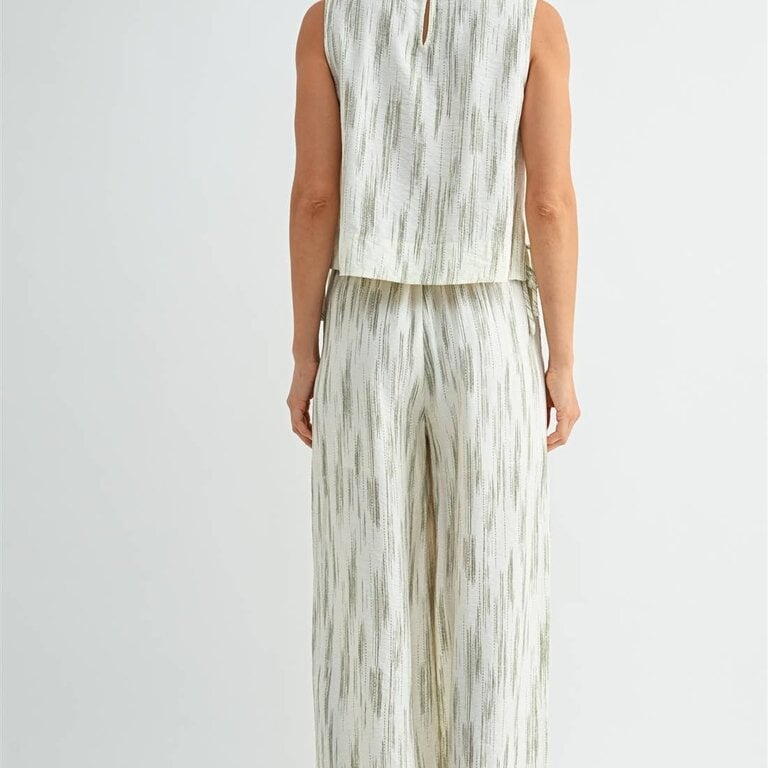 Fun2Fun Linen Drawstring Detail Pants