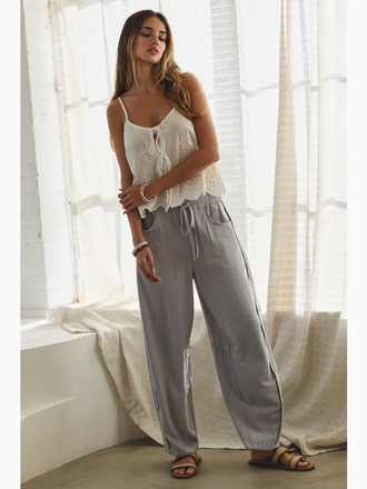 Oddi Relaxed Fit Striped Pants