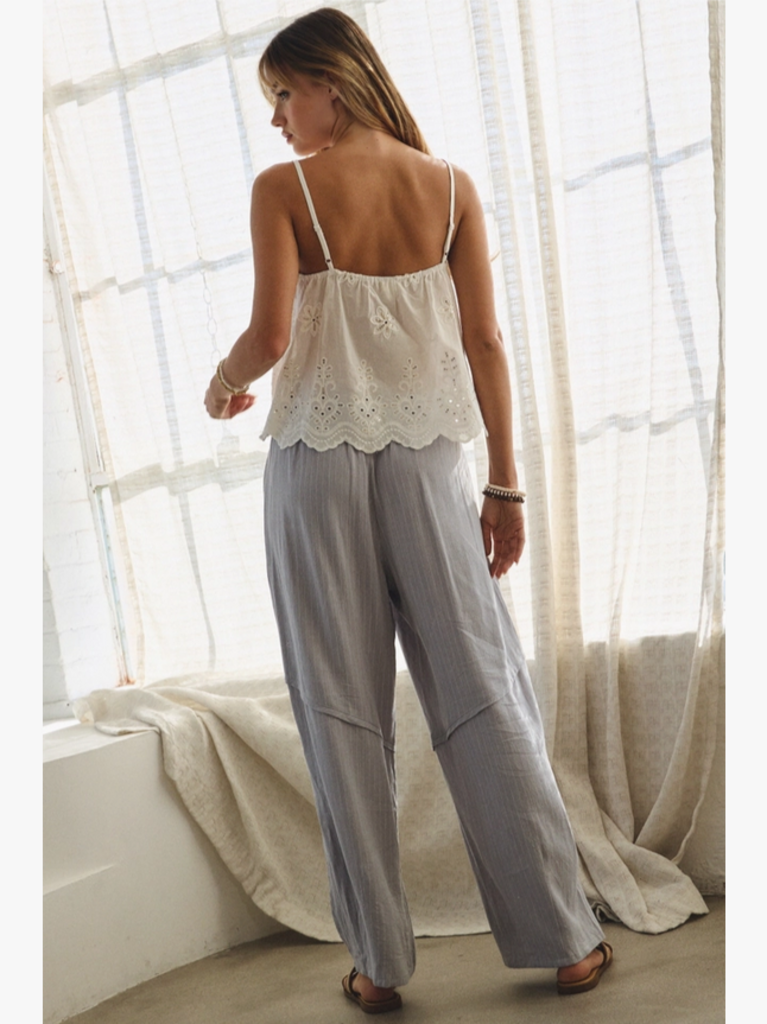 Oddi Relaxed Fit Striped Pants