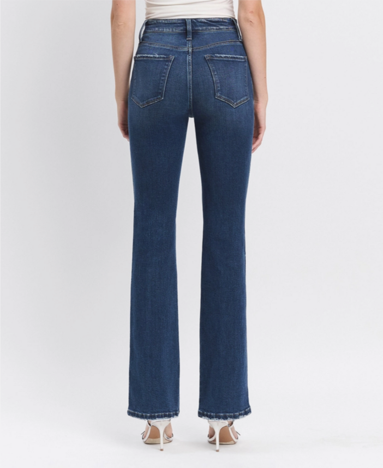 Lovervet by Flying Monkey Tummy Control Super High Rise Bootcut Jeans