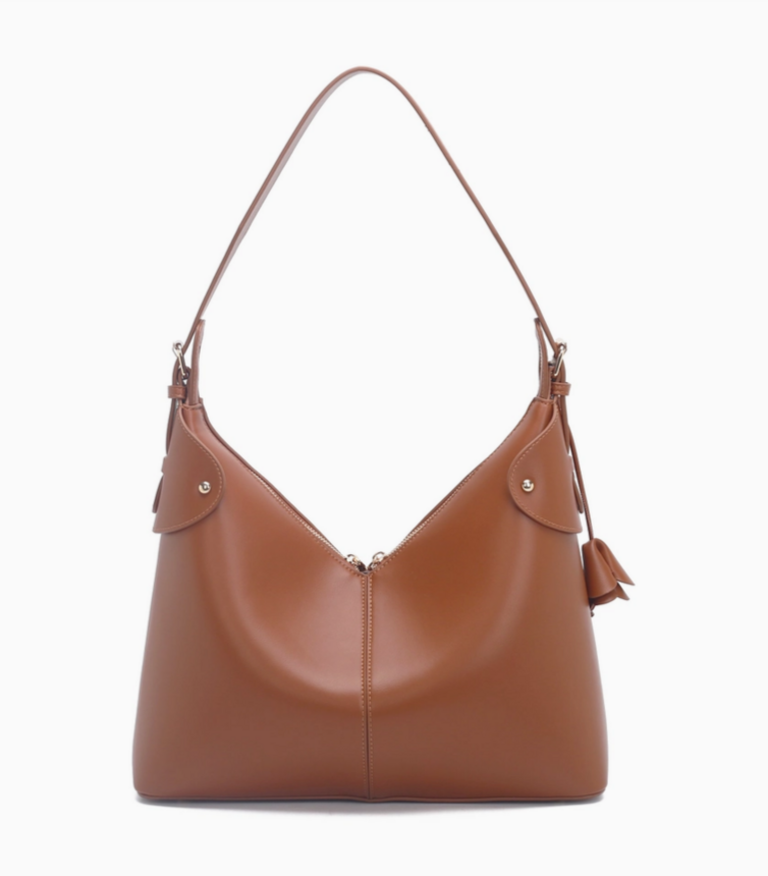 Isabelle Double Zip V Shoulder Bag