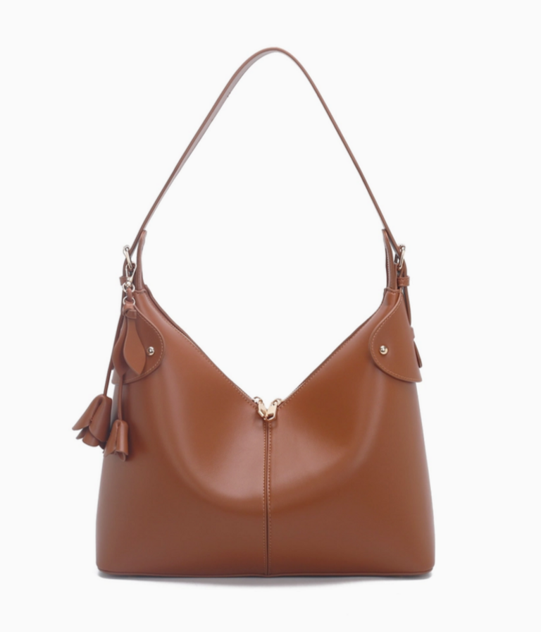 Isabelle Double Zip V Shoulder Bag