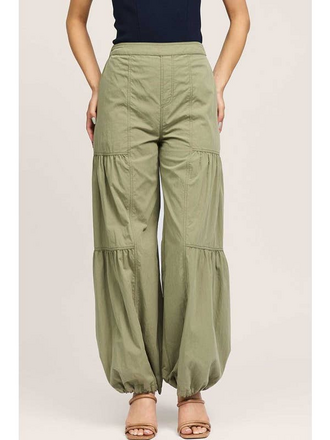 Current Air Current Air Tiered Detail Balloon Pants