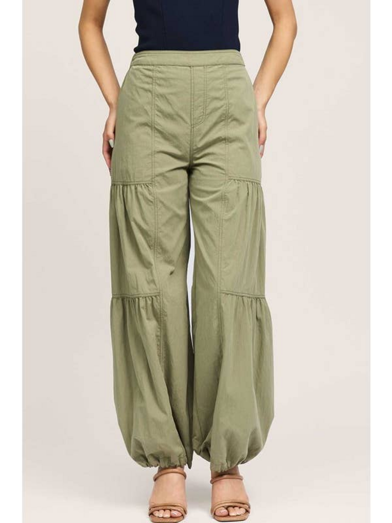 Current Air Current Air Tiered Detail Balloon Pants