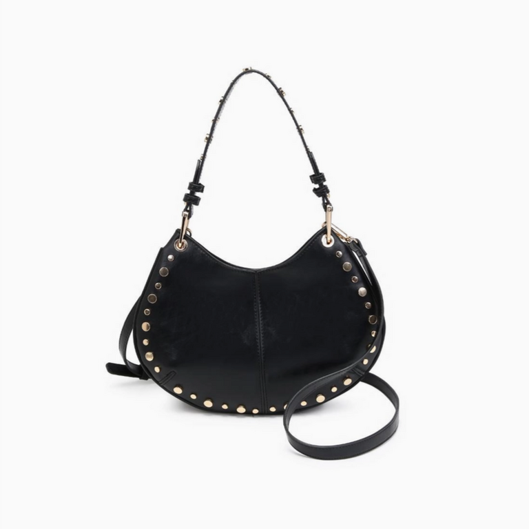 Moda Luxe Nova Studded Crossbody Bag