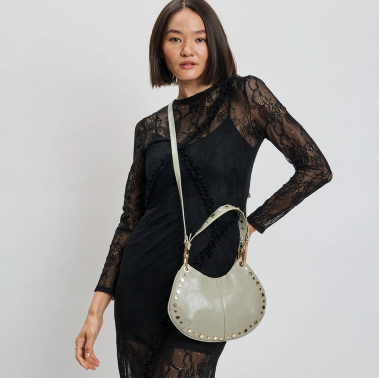 Moda Luxe Nova Studded Crossbody Bag