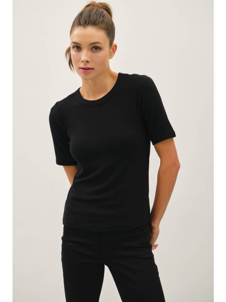 Be Cool Ultra Soft Basic Short Sleeve Top