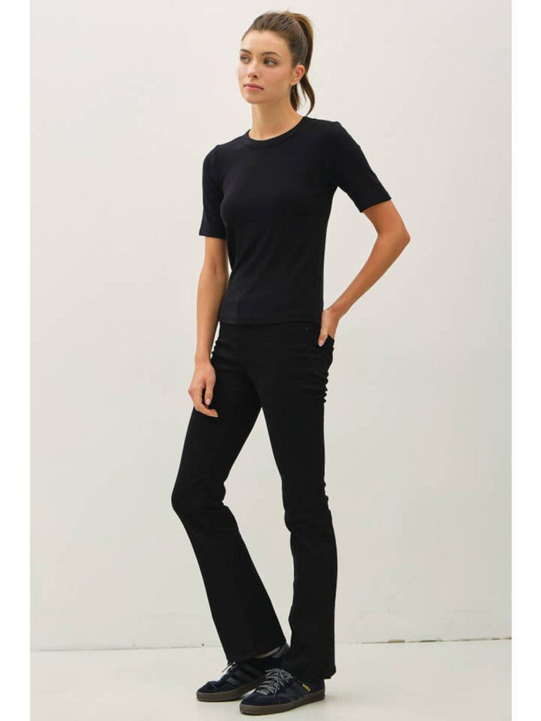 Be Cool Ultra Soft Basic Short Sleeve Top