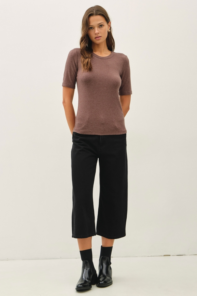 Be Cool Ultra Soft Basic Short Sleeve Top