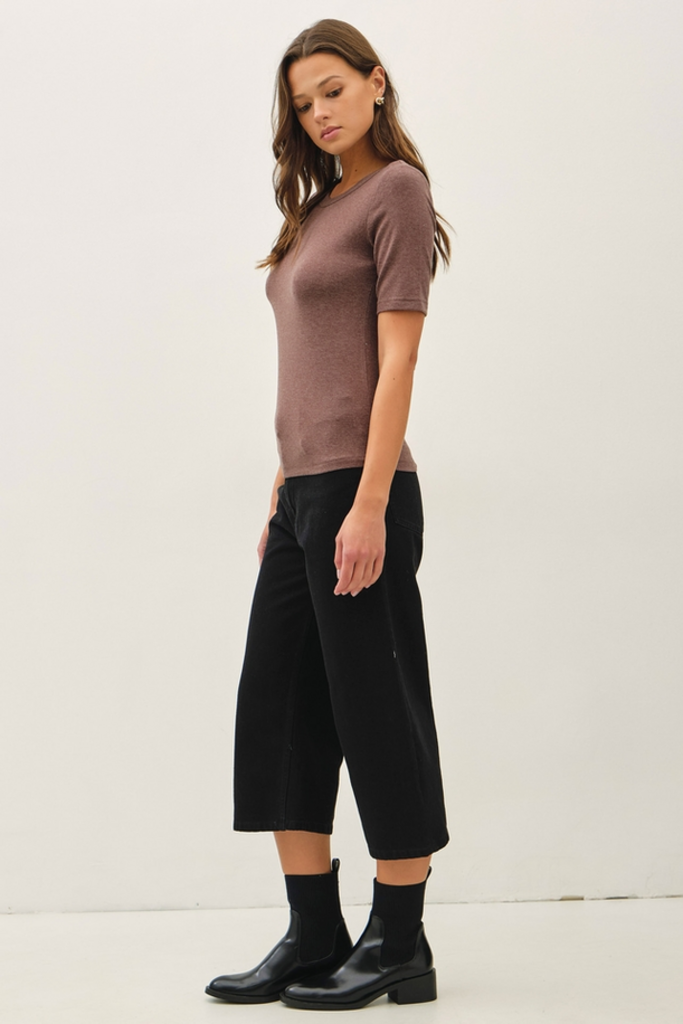 Be Cool Ultra Soft Basic Short Sleeve Top