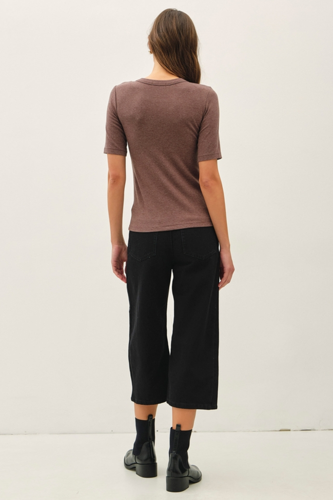 Be Cool Ultra Soft Basic Short Sleeve Top