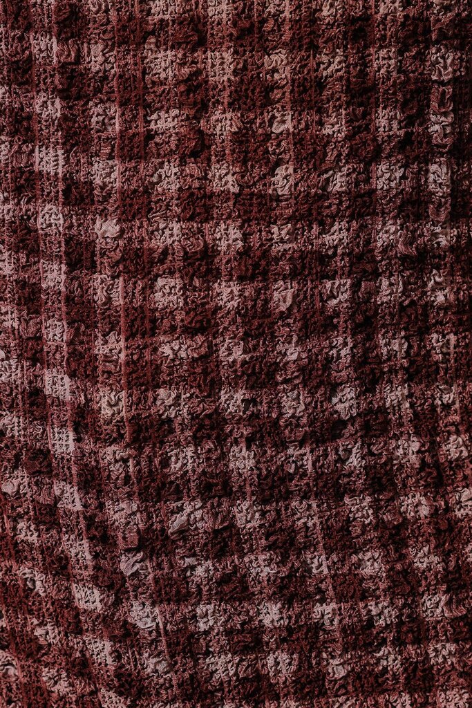 Sunday Edition Popcorn Texture  Stretch Top