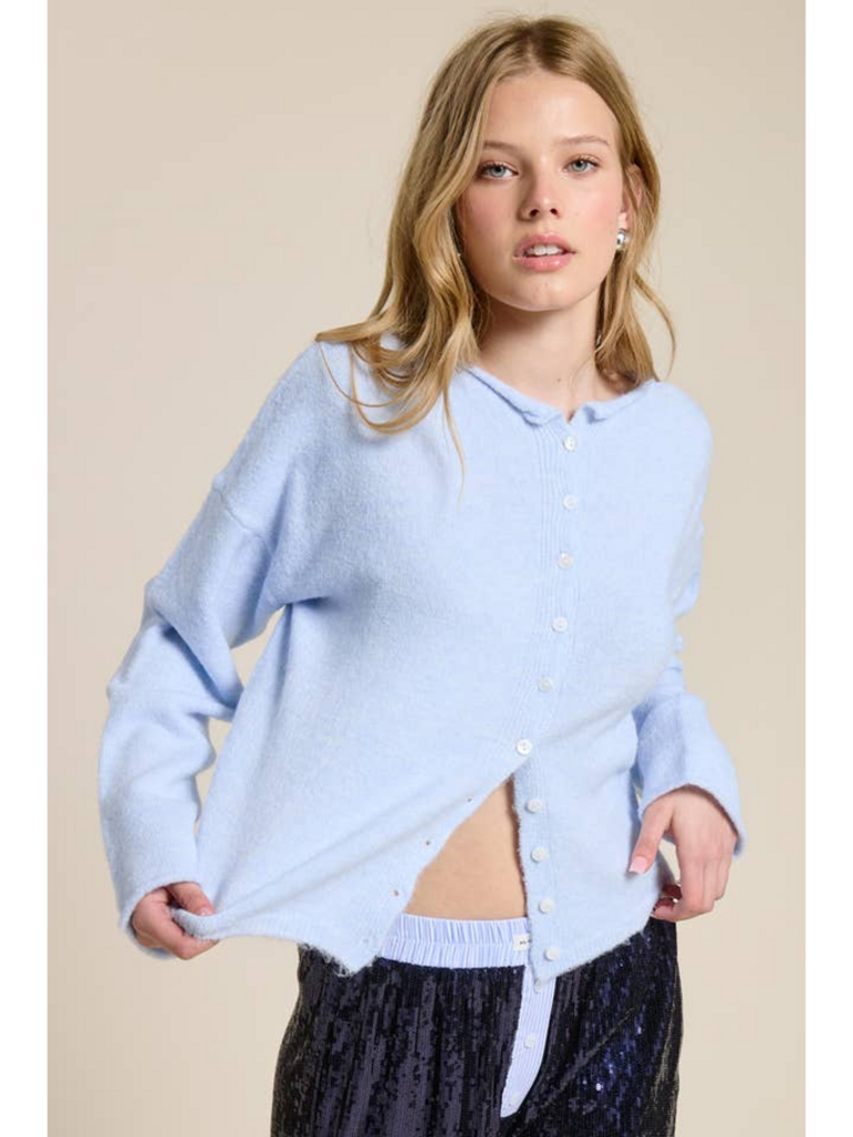 Mimosa Essential Button Down Cardigan Top
