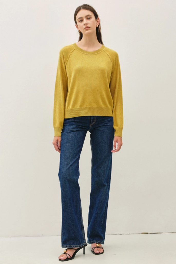 Be Cool Easy Raglan Loose Fit Sweater Top