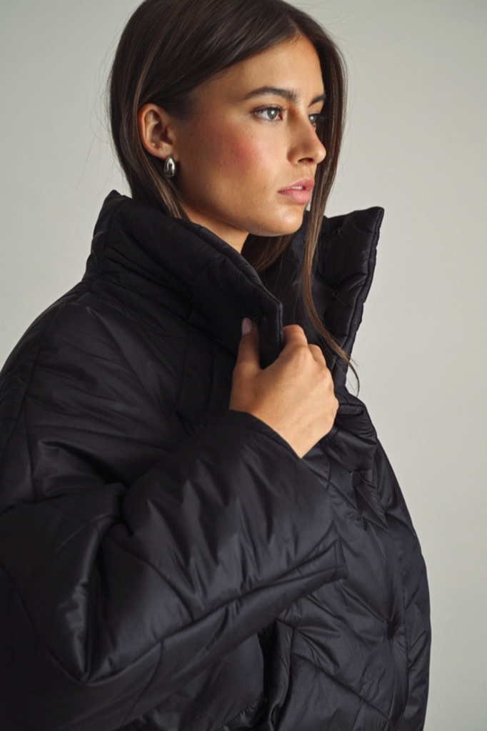 Miou Muse Quilted Nylon Puffer Jakcet
