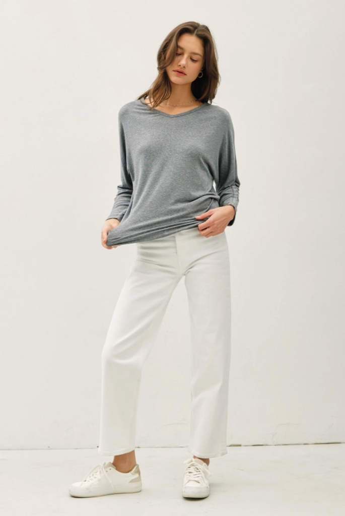 Be Cool Modal Dolman Sleeve Top