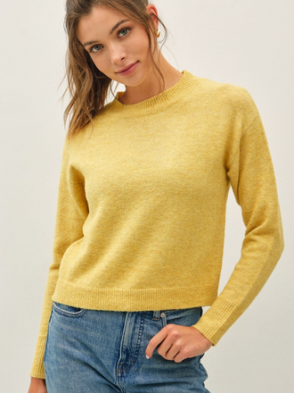 Be Cool Wool Touch Cozy Cropped Sweater