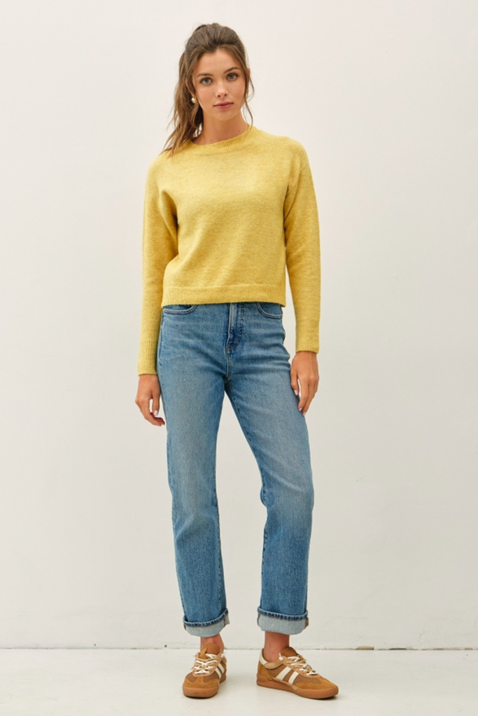 Be Cool Wool Touch Cozy Cropped Sweater