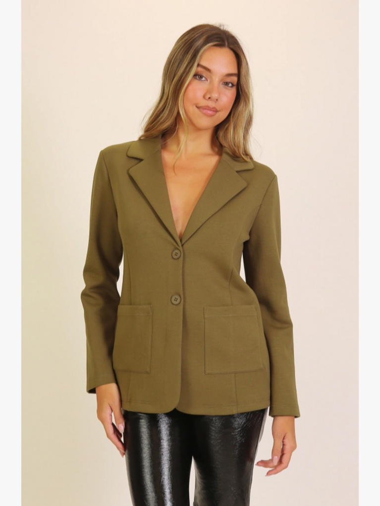 Timing Studio Comfort Knit Blazer